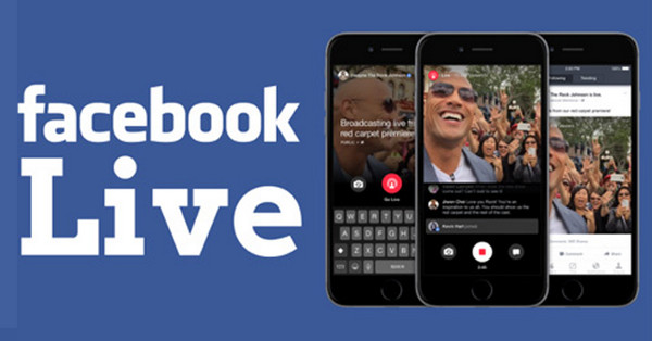 Người dùng đang livestream tương tác với khán giả trên Facebook