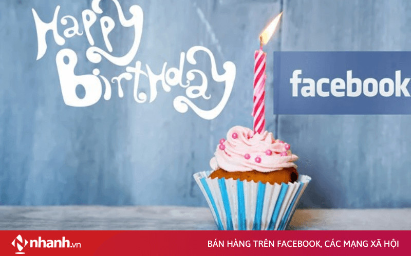 Hình ảnh minh họa việc chúc mừng sinh nhật bạn bè trên Facebook