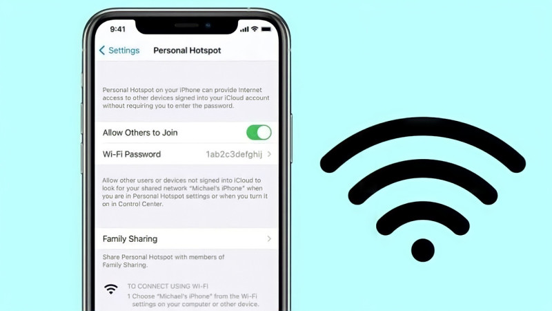 Biểu tượng Wi-Fi trên điện thoại