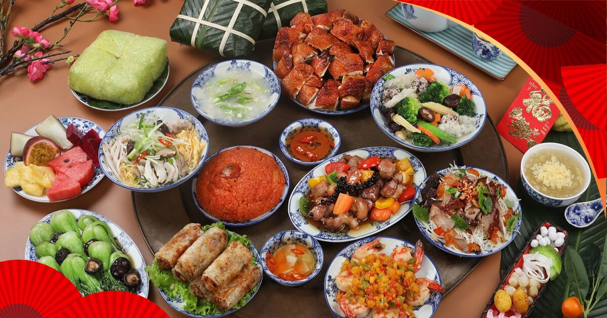 Mâm cúng tất niên truyền thống của Miền Bắc