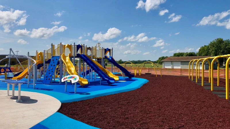 Khu vui chơi đa dạng trò chơi vận động