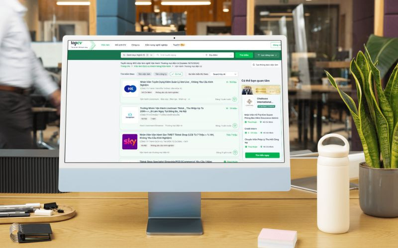 Tìm việc làm nhân viên vận hành sàn TMĐT ngay tại TopCV