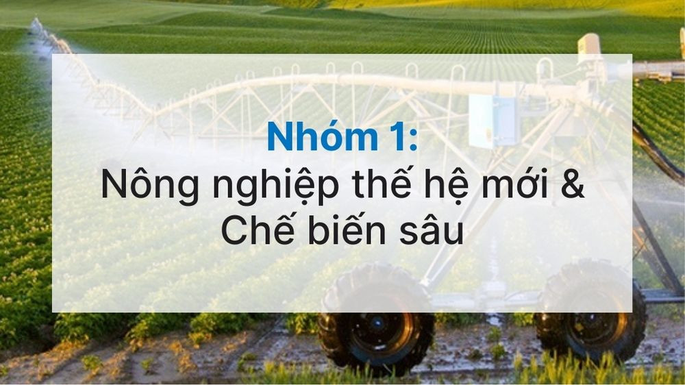 Nông nghiệp thông minh ứng dụng công nghệ cao