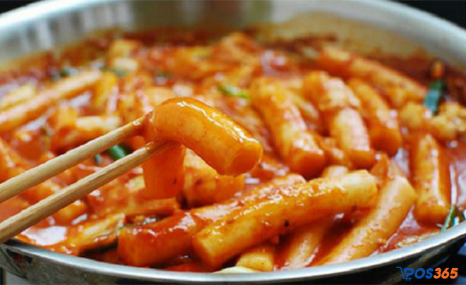 Bánh gạo cay Hàn Quốc chuẩn vị