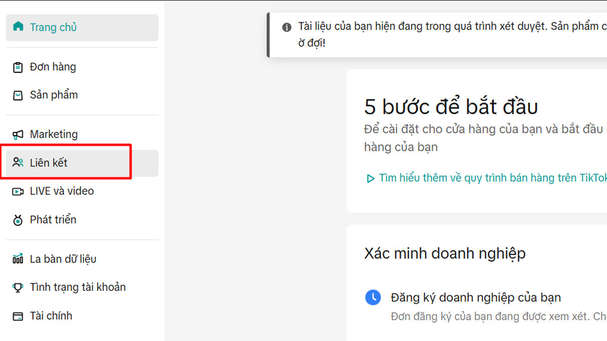 Bước 2: Tìm nhà sáng tạo nội dung trên TikTok Shop