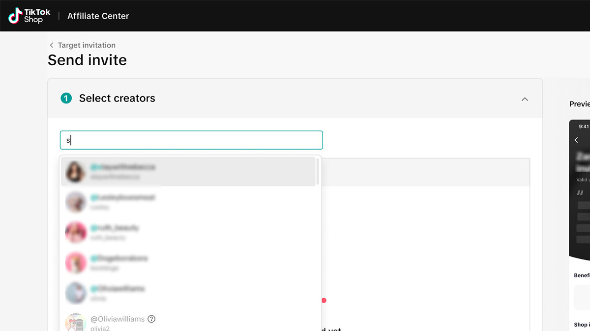 Bước 3 & 4: Cung cấp thông tin và gửi liên kết sản phẩm cho TikToker