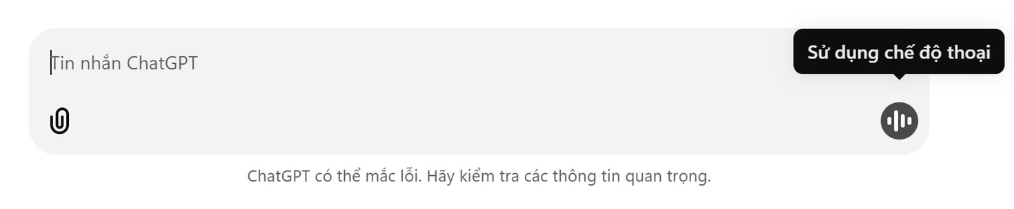 Giao diện cấp quyền truy cập micro cho ChatGPT