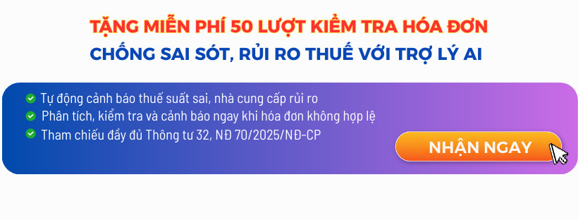 Tặng 50 lượt kiểm tra hóa đơn MISA meInvoice miễn phí