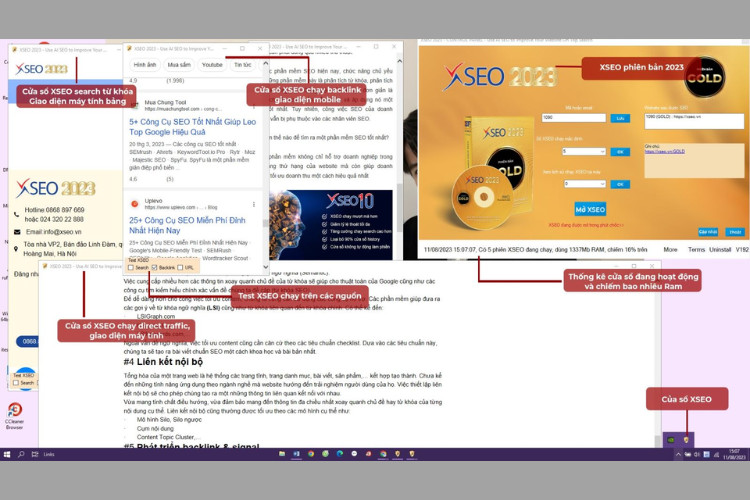Đánh giá phần mềm XSEO và những tính năng nổi bật của chúng