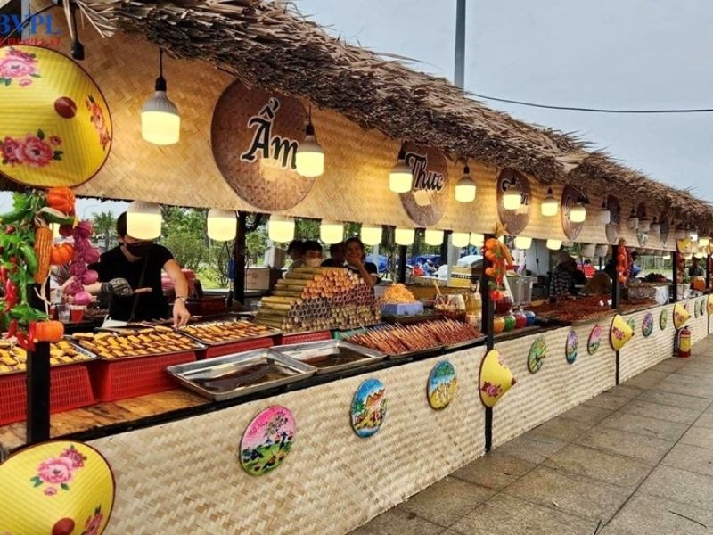 Các loại hình gian hàng ẩm thực phổ biến