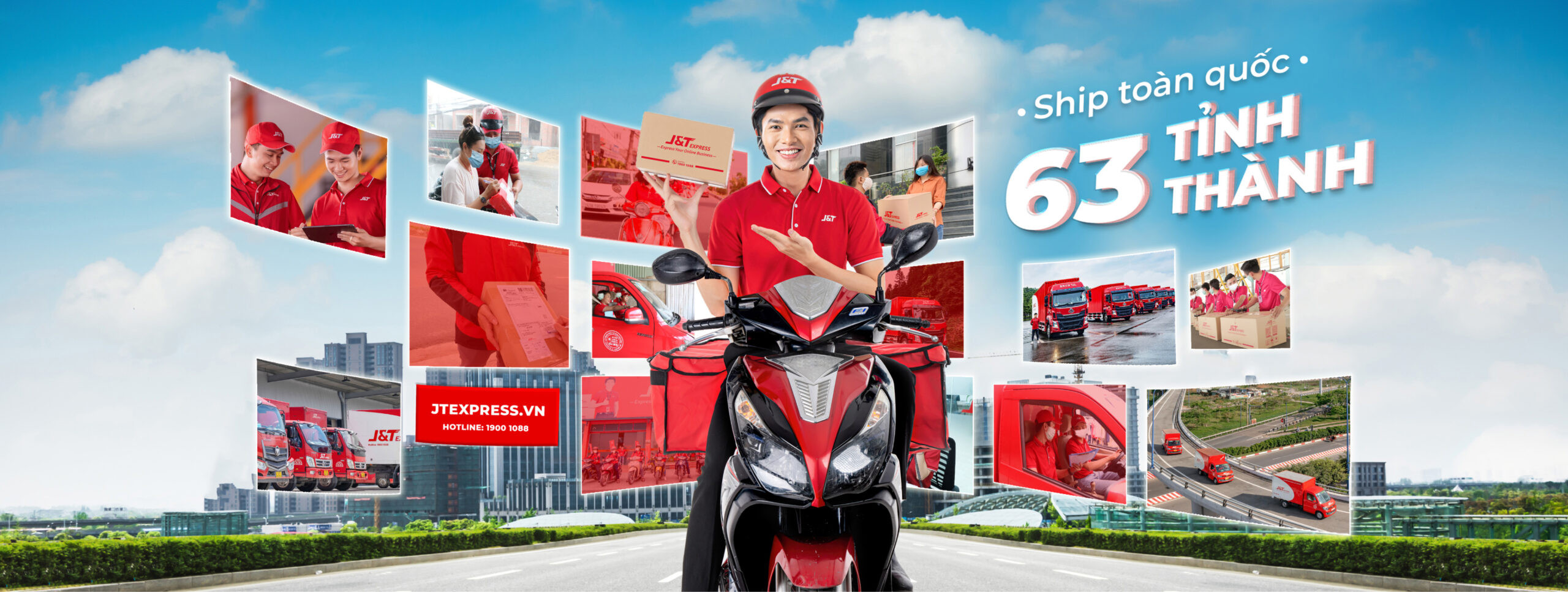 J&T Express là thương hiệu chuyển phát nhanh đa quốc gia