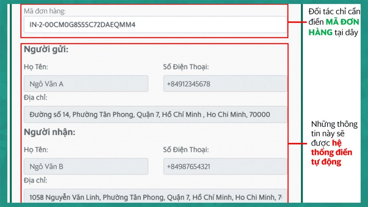 Giao diện sau khi đăng nhập, chờ nhập mã đơn hàng Grab