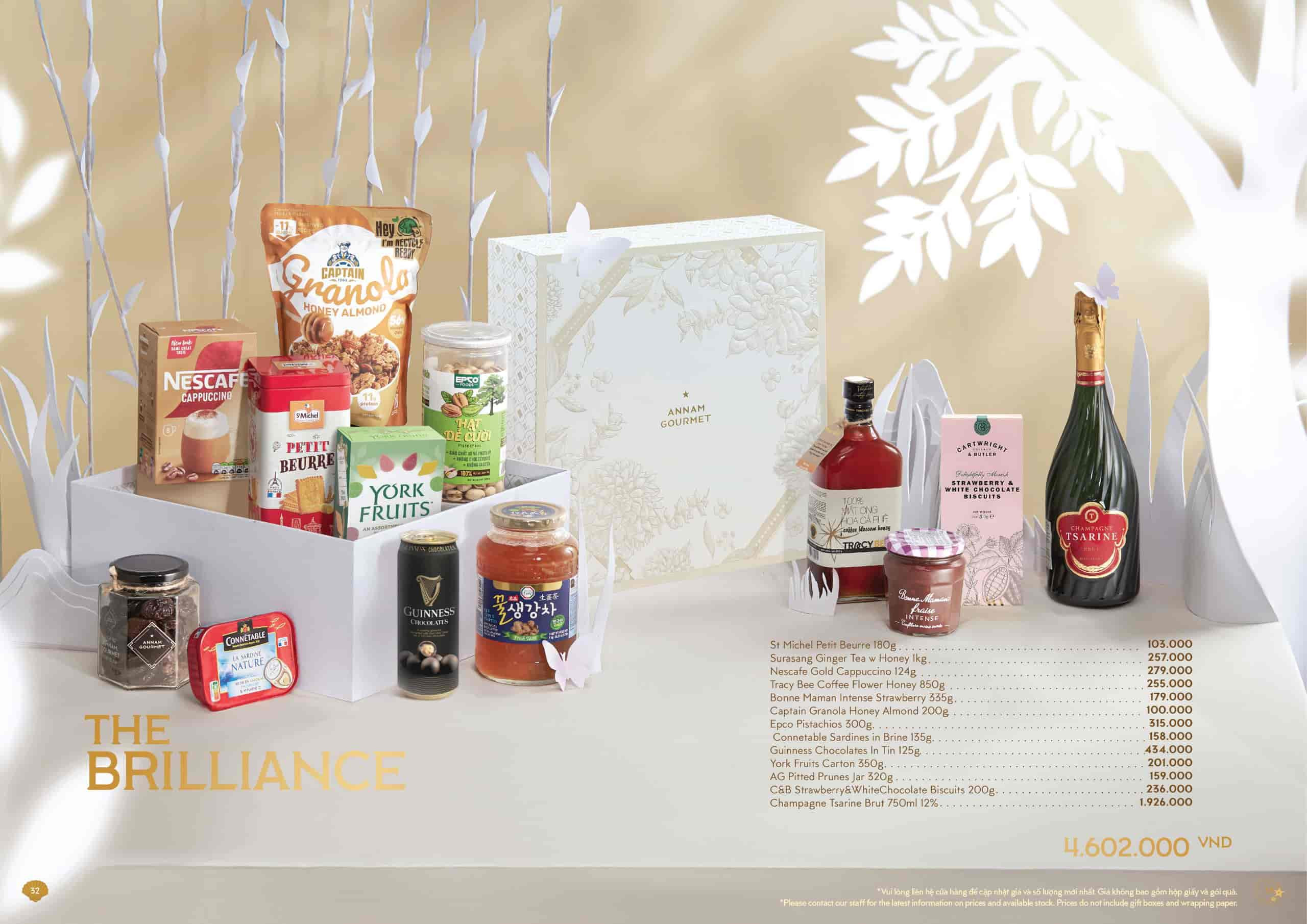 Hộp quà Tết The Brilliance tại Annam Gourmet