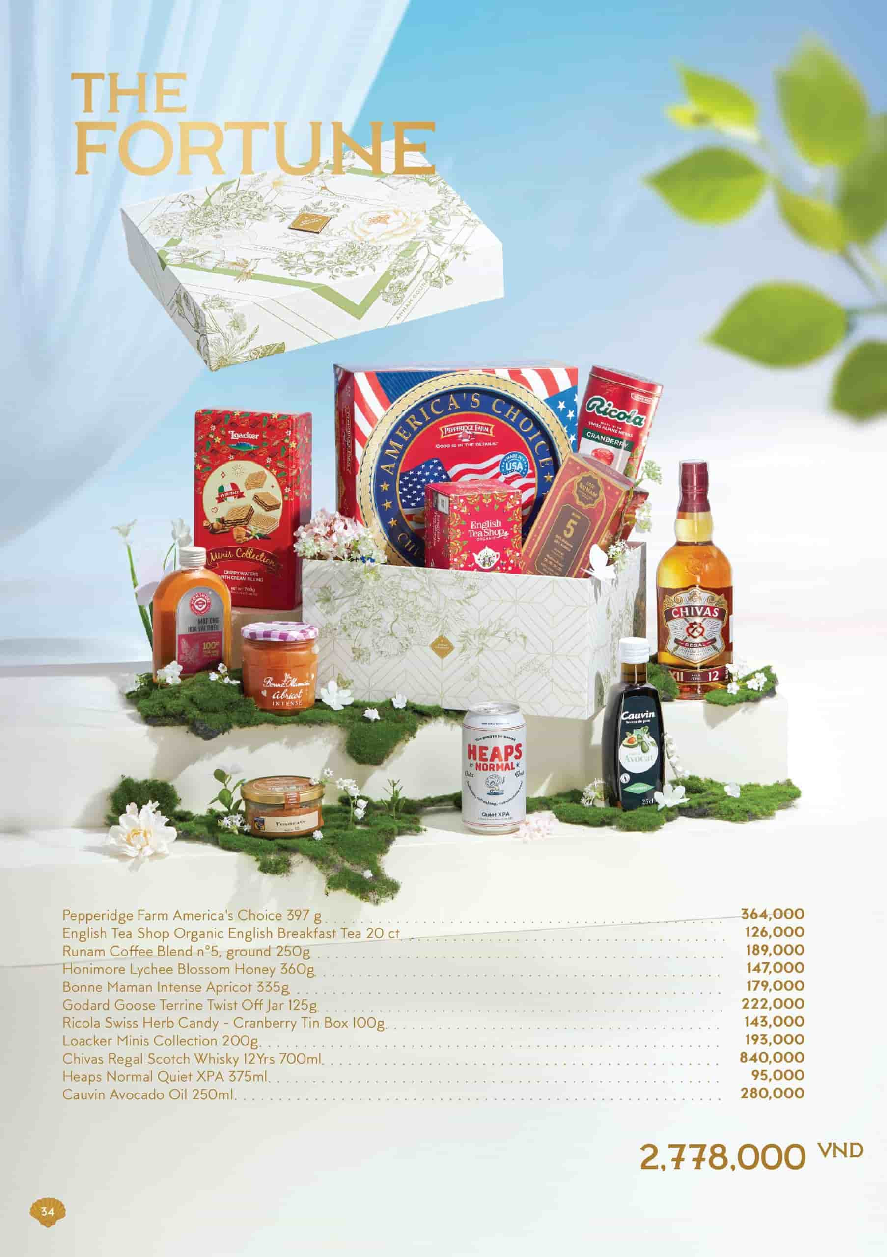 Hộp quà Tết The Fortune từ Annam Gourmet
