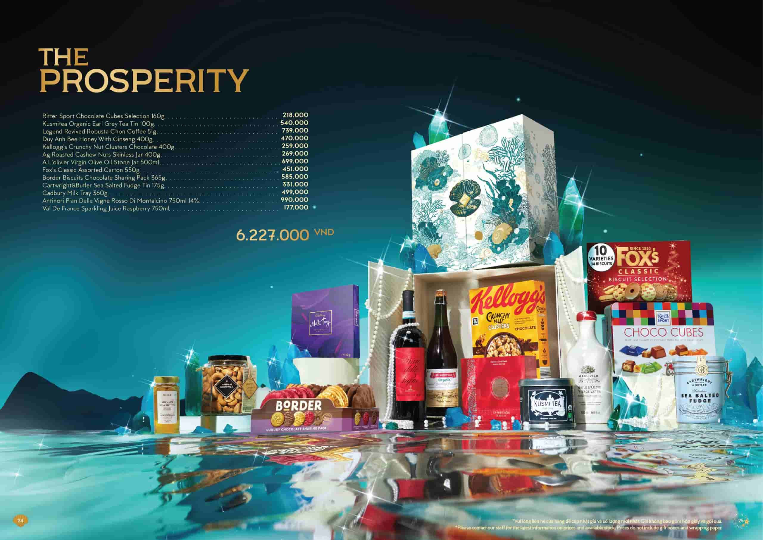 Giỏ quà Tết The Prosperity từ Annam Gourmet