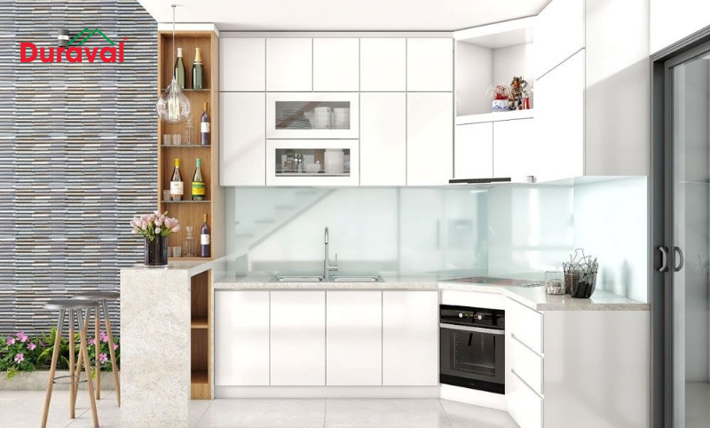 Kích thước bàn thờ ông Táo tủ bếp