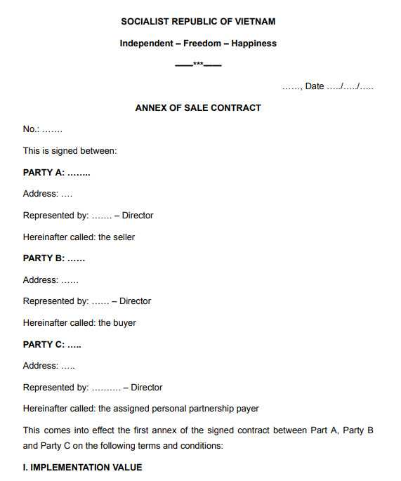 Biên bản cấn trừ công nợ tiếng Anh