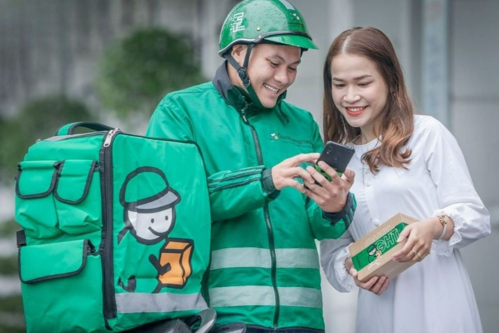 Giao diện chính ứng dụng Giao Hàng Tiết Kiệm