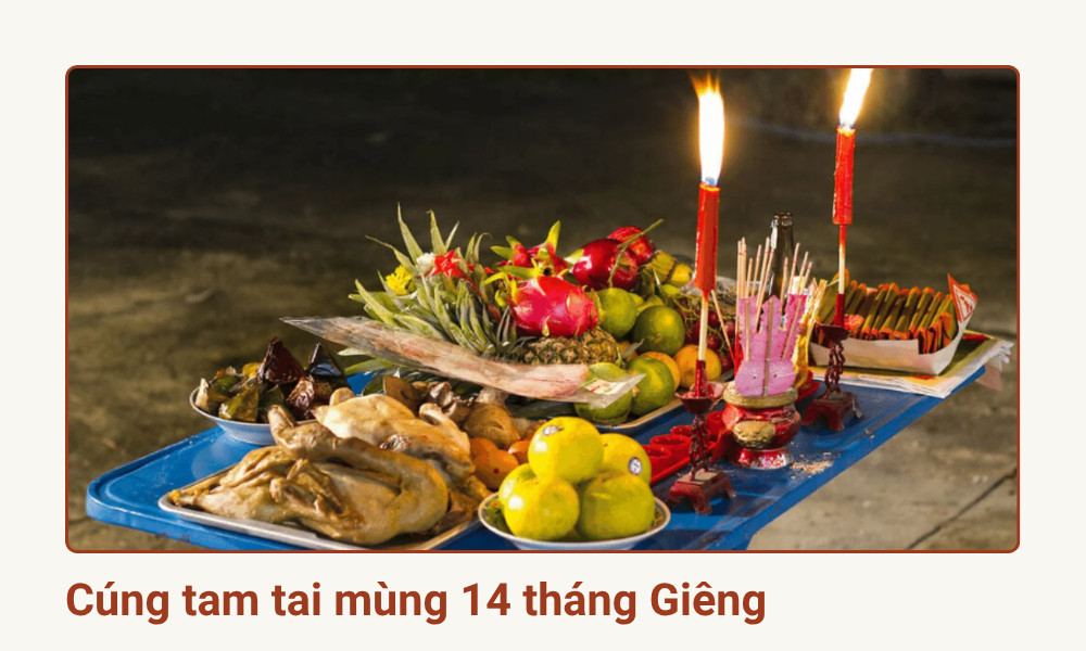 Cúng Tam tai vào ngày nào, giờ nào là đúng nhất?
