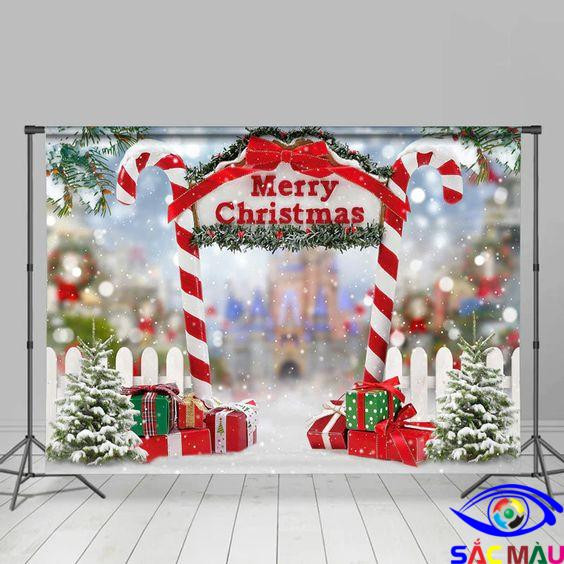 Thiết kế decal kính Giáng sinh siêu đẹp và giá rẻ