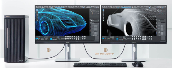 Cổng kết nối đa dạng trên ASUS ProArt PA279CRV, đặc biệt là USB-C