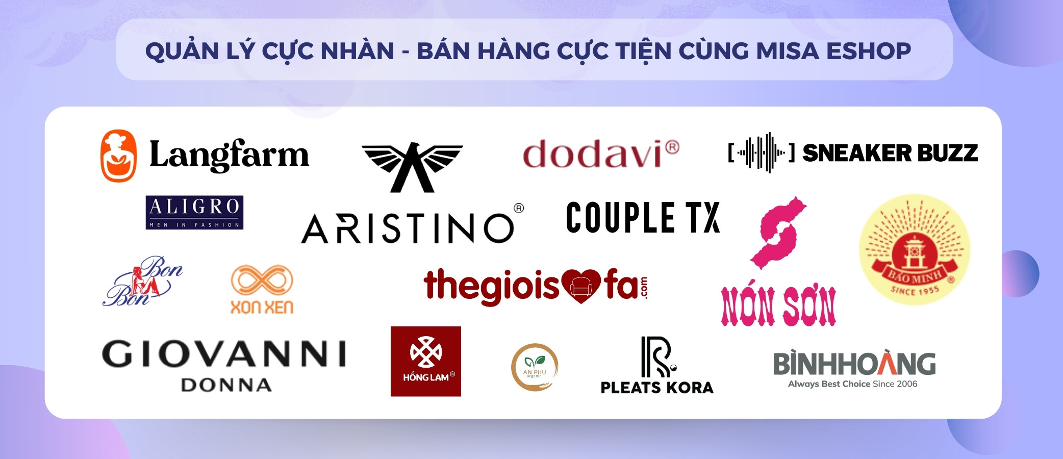 Khách hàng MISA eShop