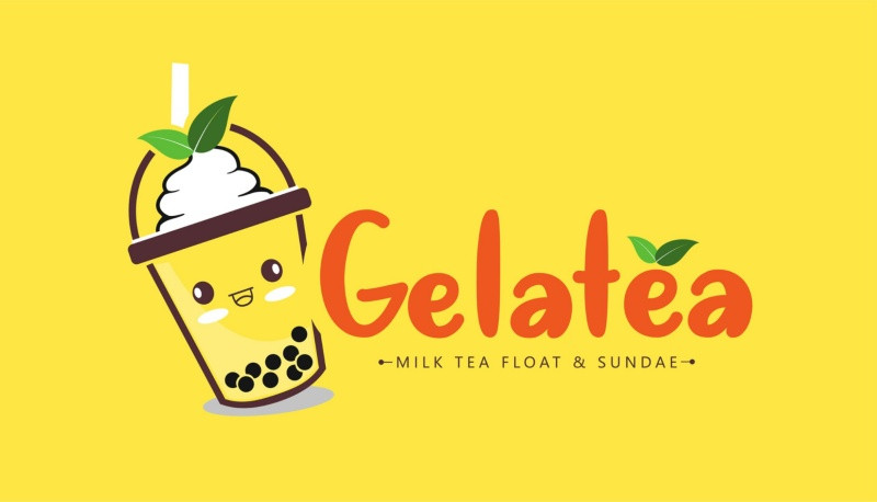 Mẫu logo trà sữa độc đáo giúp tạo sự nhận diện thương hiệu