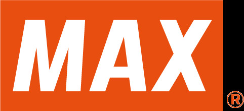 Logo Max, đối tác dập ghim và đinh ghim hàng đầu Nhật Bản