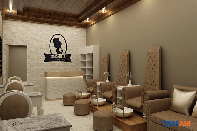 Mở tiệm gội đầu, làm nail nhỏ