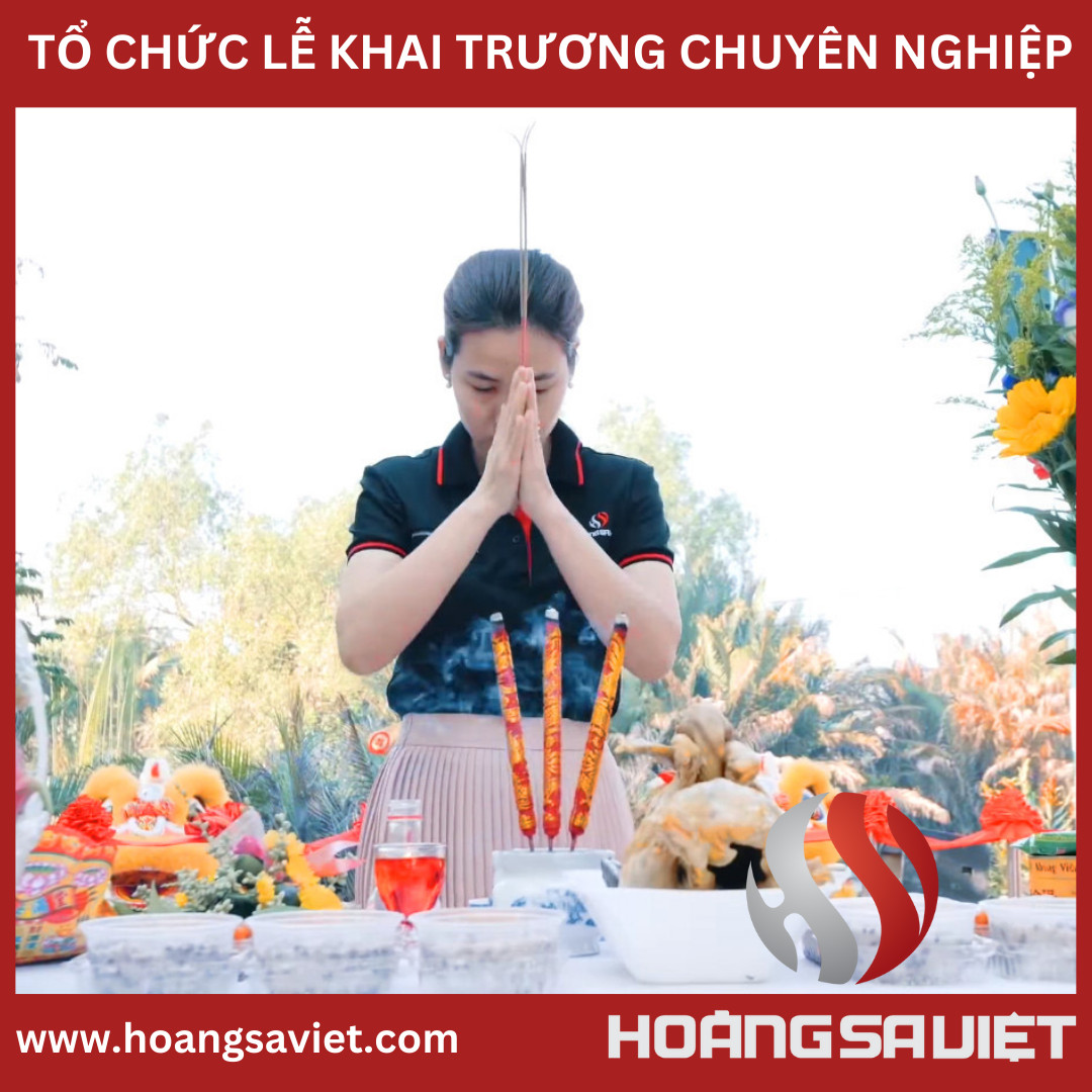 Mâm cúng khai trương