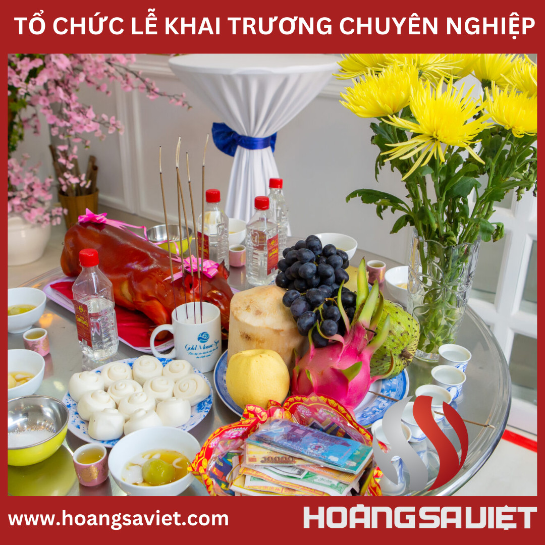 Linh hoạt thay đổi cách bày trí mâm cúng khai trương cho phù hợp