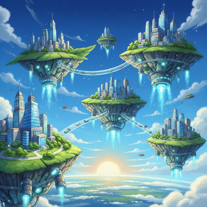 Một góc nhìn sáng tạo về thành phố tương lai với các thiết kế độc đáo và hiện đại