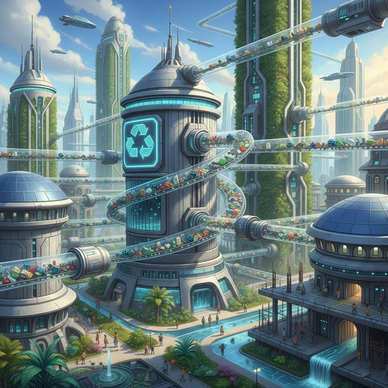 Thành phố xanh tương lai với thiết kế hài hòa, dễ dàng quan sát và cảm nhận