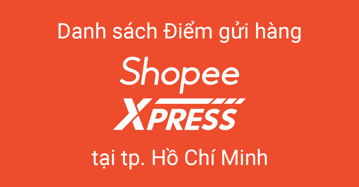Hình ảnh điểm gửi hàng Shopee Express tại Thành phố Hồ Chí Minh