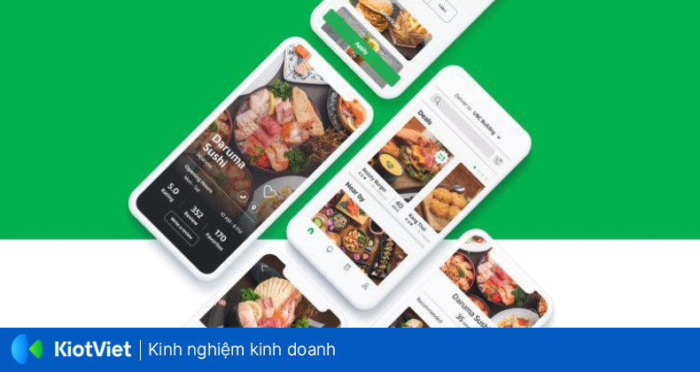 Hình ảnh một quán ăn trên GrabFood với thông tin chi tiết và đánh giá
