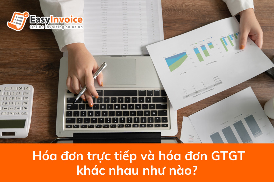 Minh họa về sự khác biệt giữa hai loại hóa đơn