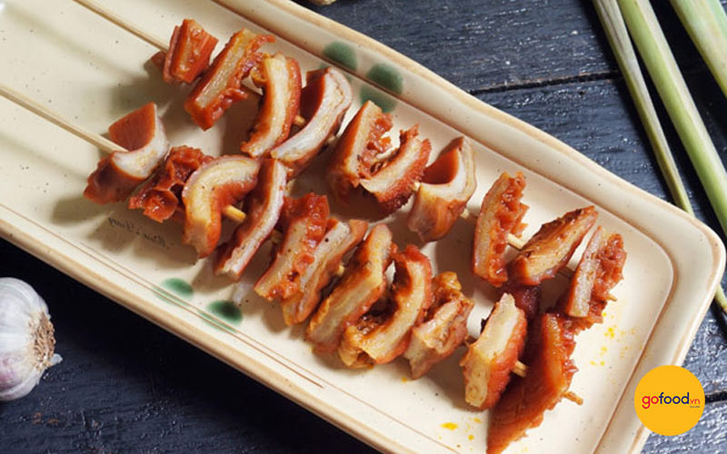 Món phá lấu nướng thơm lừng, vàng giòn hấp dẫn