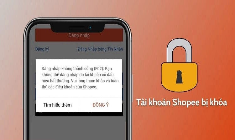 Các nguyên nhân phổ biến khiến tài khoản Shopee bị khóa