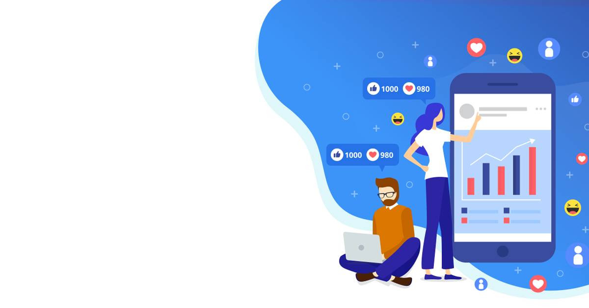 Hình ảnh giao diện quản lý tương tác mạng xã hội