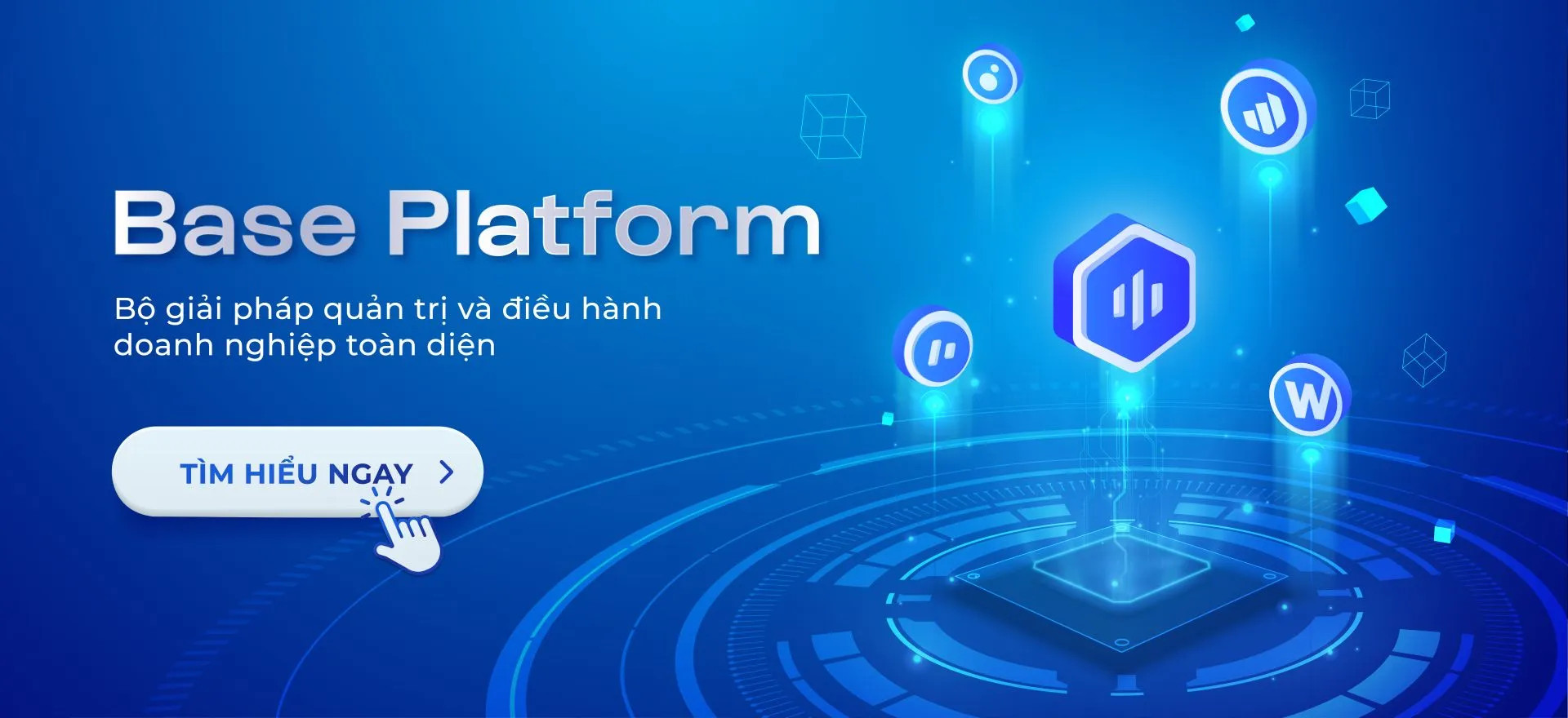 Nền tảng Base.vn với các ứng dụng tích hợp cho chuyển đổi số toàn diện