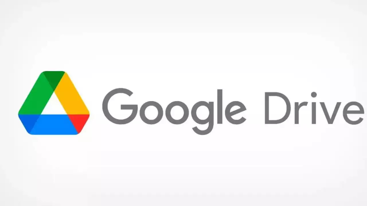 Biểu tượng và giao diện của Google Drive, dịch vụ lưu trữ trực tuyến phổ biến