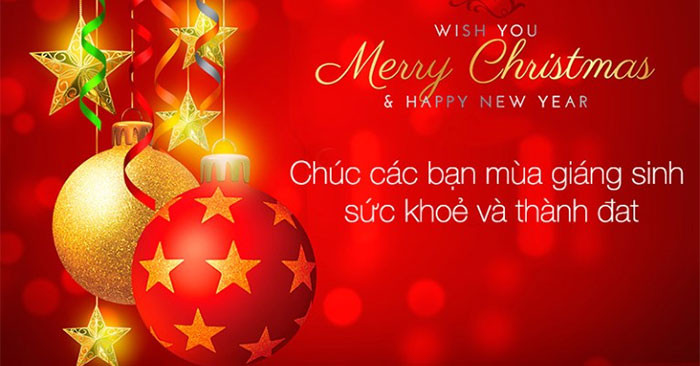 Hình ảnh những lời chúc Giáng sinh gửi tới khách hàng