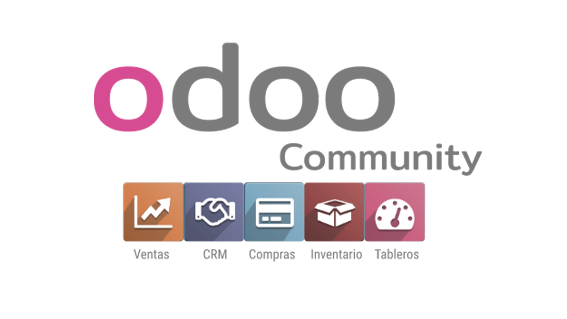 Giao diện phần mềm Odoo Community hiển thị các module quản lý kho