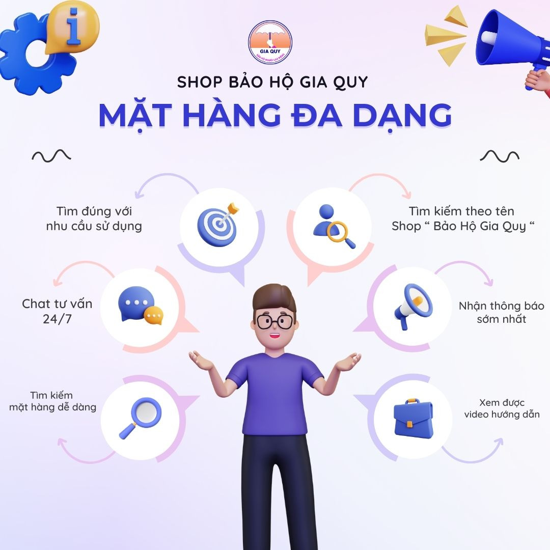 Sản phẩm bảo hộ lao động đa dạng mẫu mã và chủng loại
