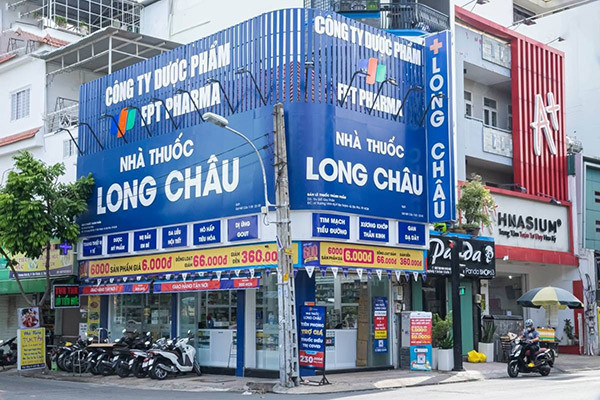 Mẫu bảng hiệu nhà thuốc Long Châu