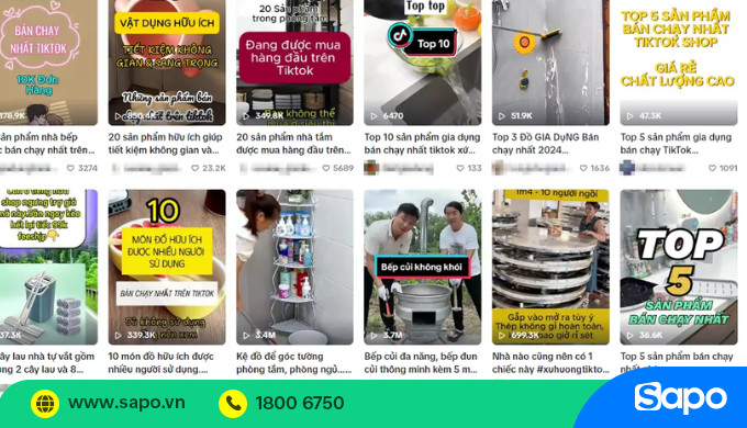 Chọn những sản phẩm được ưa chuộng và có xu hướng trên TikTok để kinh doanh hiệu quả