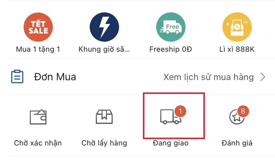 Cách để hủy đơn hàng đang giao trên Shopee