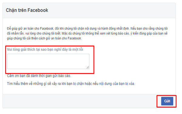 Quy trình gửi kháng cáo Facebook khi tài khoản bị vi phạm tiêu chuẩn cộng đồng