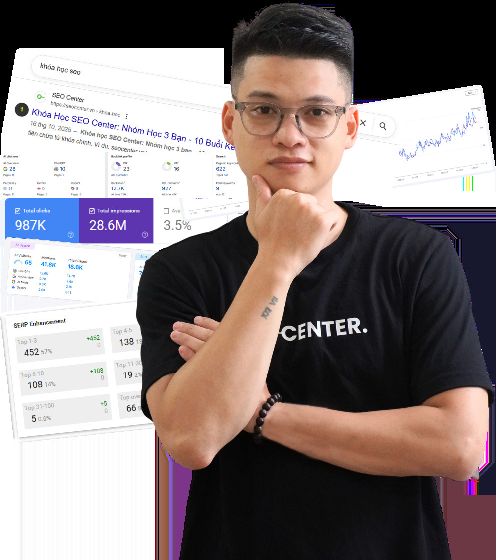 Ông Nguyễn Thanh Trường, Founder và CEO của SEO Center, người định hình chiến lược chăm sóc website