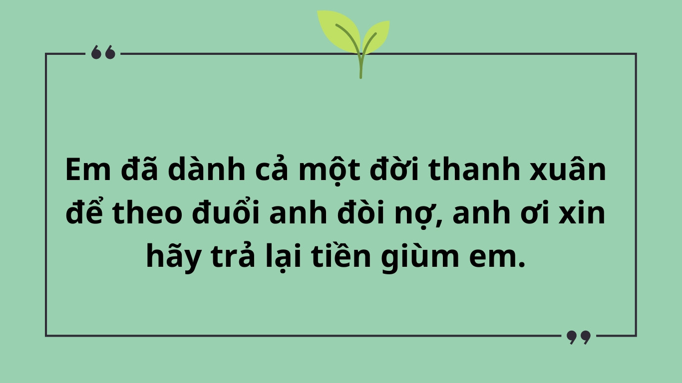 Tổng hợp các mẫu tin nhắn đòi nợ vui nhộn và dí dỏm